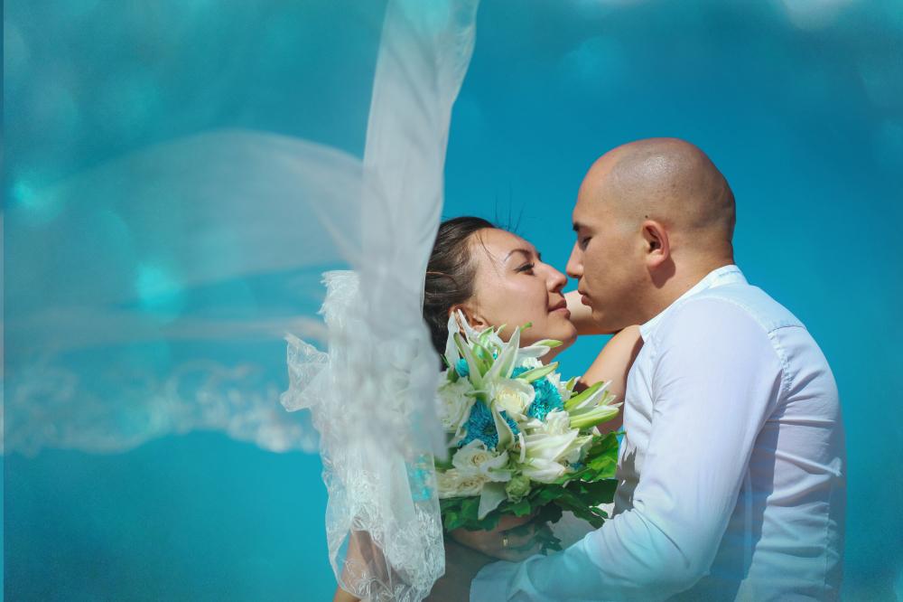 Мини- свадебная церемония "Любовь в воздухе" Сахл Хашиш, Хургада,  Египет. Свадьба за границей.