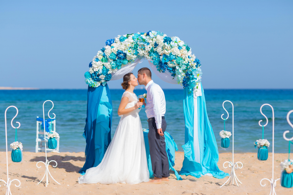 Свадебная церемония "Роскошь Египта" Сахл Хашиш, Хургада, Египет. Свадьба за границей.