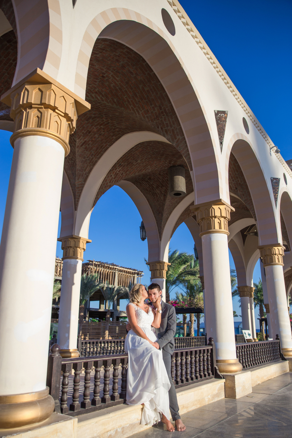 Мини- свадебная церемония "Любовь в воздухе" Сахл Хашиш, Хургада, Египет. Свадьба за границей.