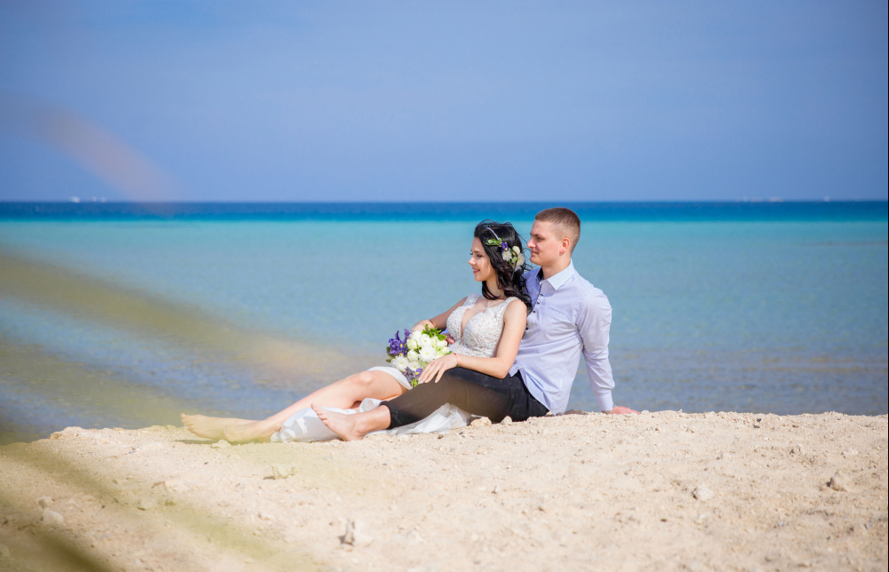 Мини- свадебная церемония "Джунгли любви" Сахл Хашиш, Хургада, Египет. Свадьба за границей.