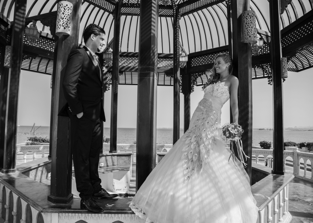 Мини- свадебная церемония "Морская сказка" Сахл Хашиш, Хургада, Египет. Свадьба за границей.