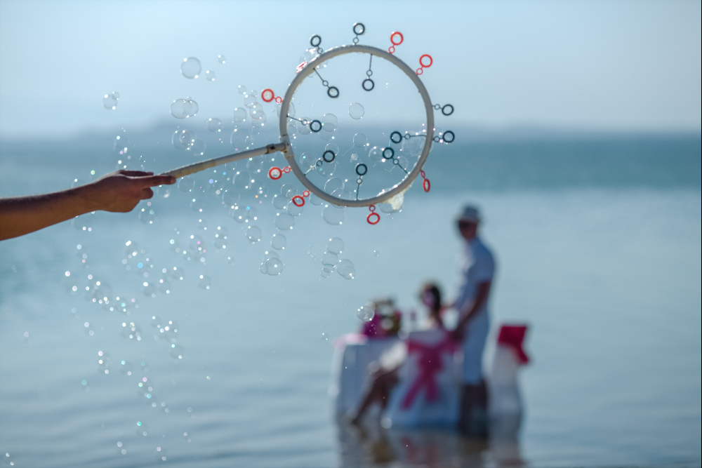 Завораживающая свадебная церемония Жемчужном острове Хургада, Египет. Свадьба за границей.