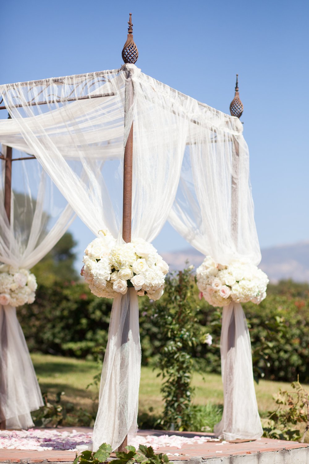 Свадебная арка в Америке.