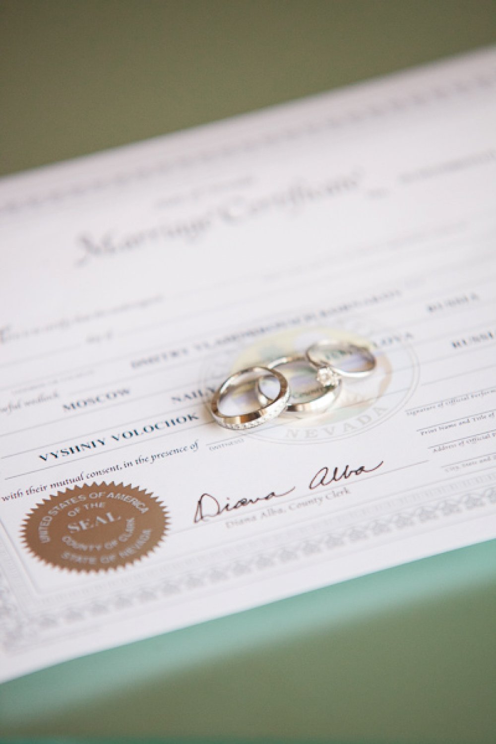Официальная свадебная церемония в Лас-Вегасе