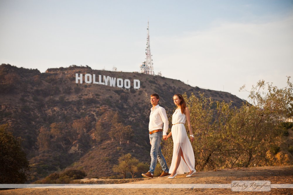Фото Анастасии и Андрея в Голливуде