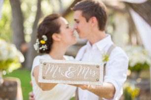 Молодожены. После свадебной церемонии в Калифорнии