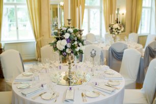 Сервировка свадебного стола