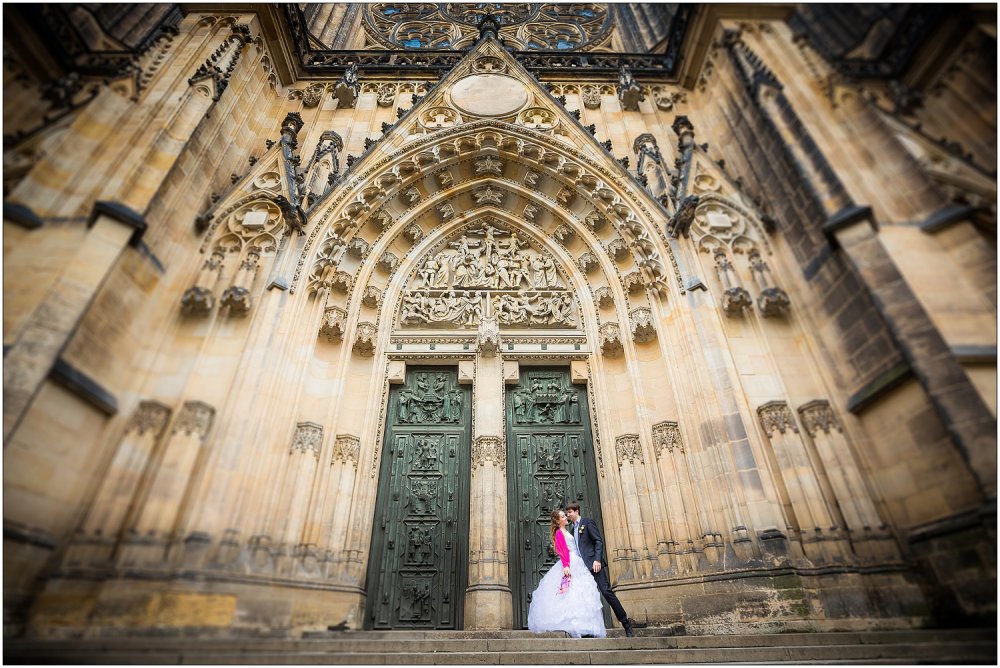 Свадьба зимой в Праге