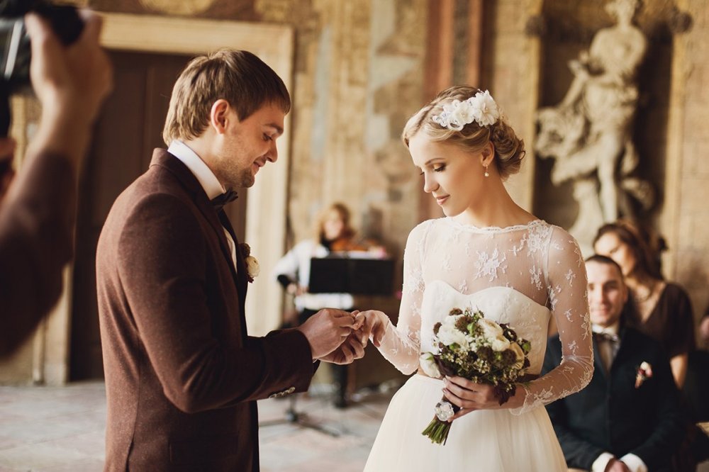 Свадьба в Вртбовских садах