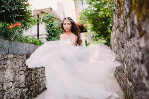 Невеста в прекрасном платье