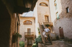 Фотосессия в средневековой деревне