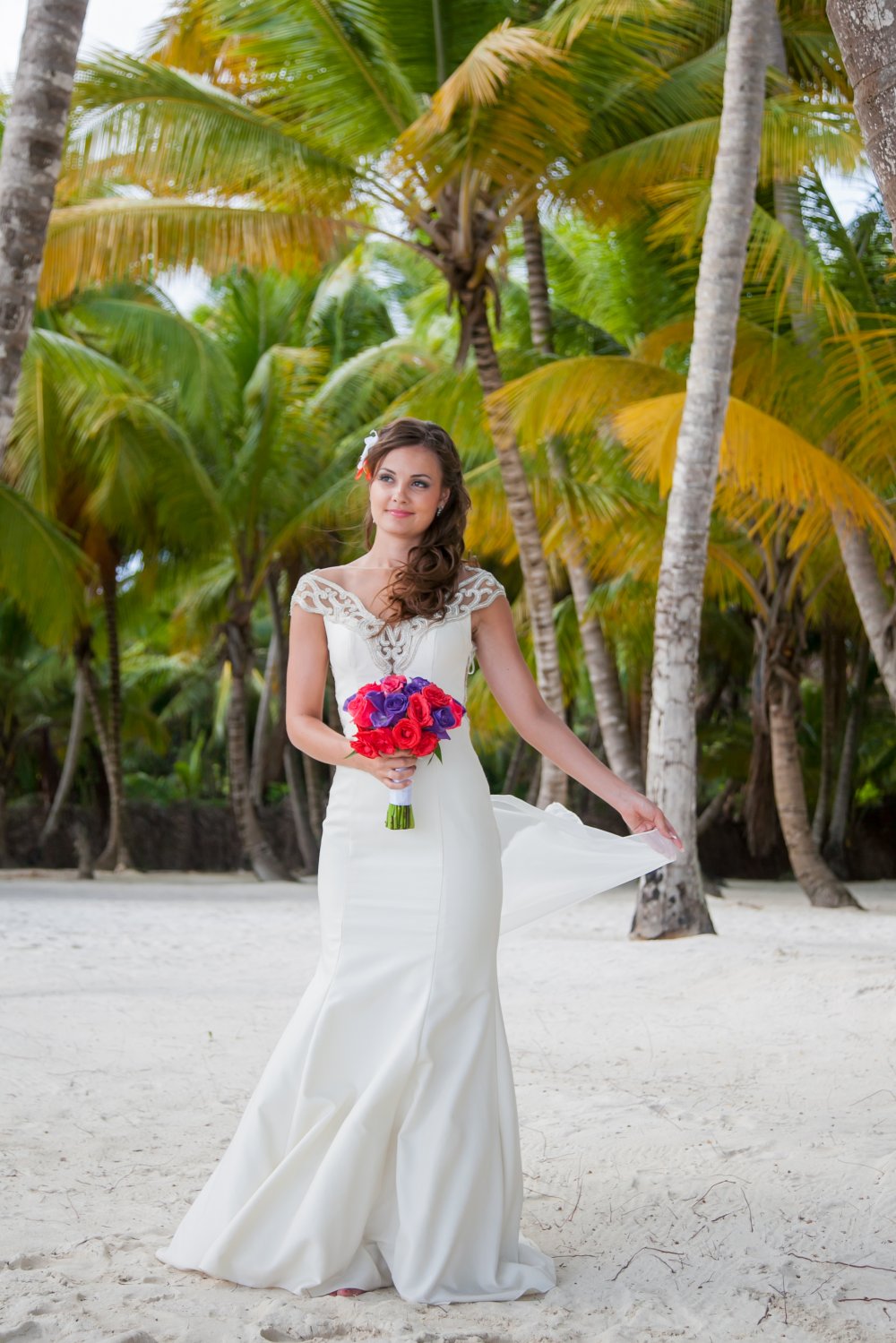 свадьба в Доминикане, остров Саона, свадьба за границей