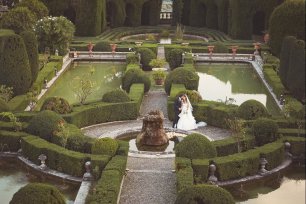 Фотосессия в зеленом парке