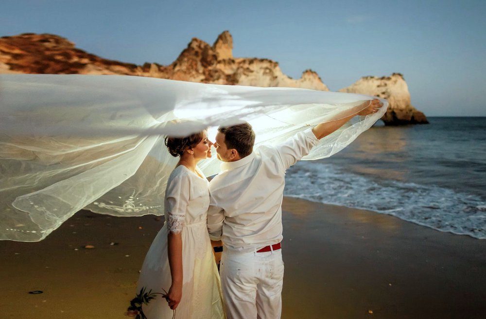 Свадьба в Португалии на берегу океана