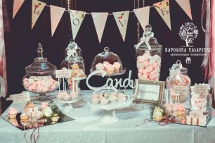Сладкий стол на свадьбе