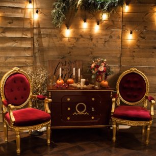 Свадьба в цвете Марсала