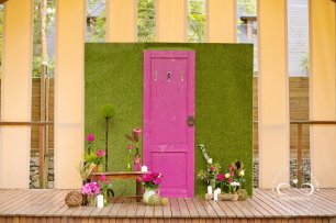 Яркая фотозона и оригинальный декор