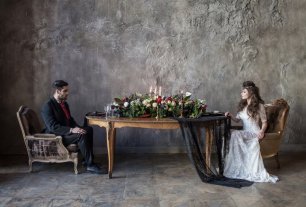 Фотосессия в стиле фильма "Мрачные тени"