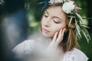 Очаровательно нежный образ невесты