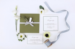 Свадебные приглашения от волшебниц Oh My Flowers