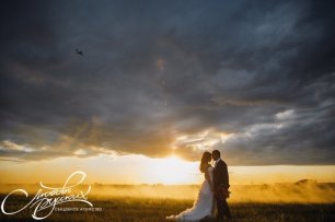 Восхитительная съёмка влюбленных на закате