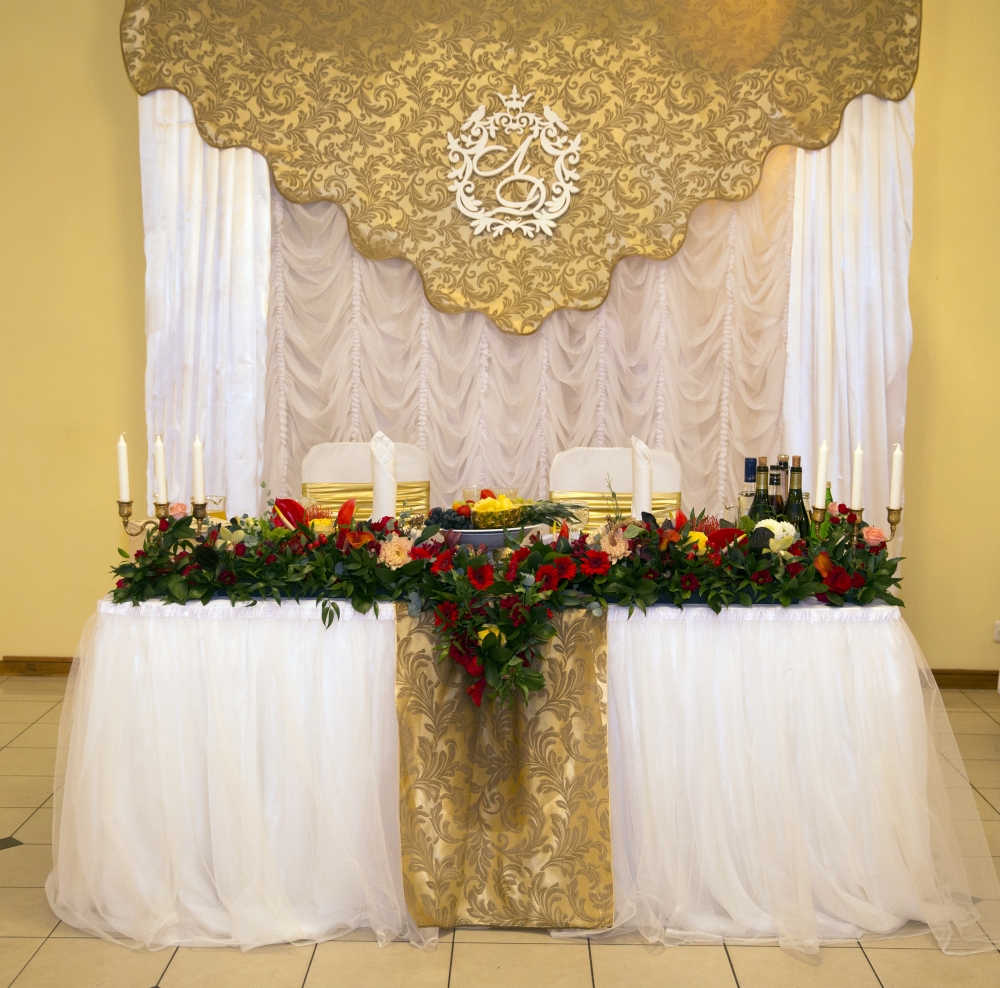 Президиум в стилистике "Барокко"