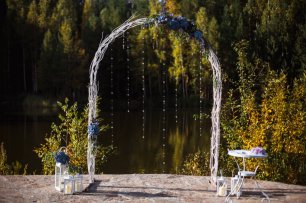 Оформление арки