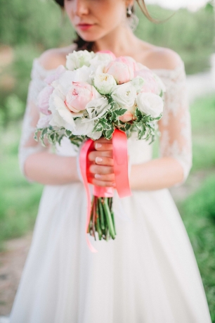 Нежный букет невесты