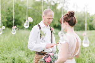 Декор свадебной фотосессии. Жених и невеста