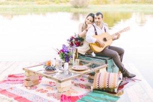 Love story в стиле Бохо