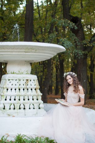 Фотосессия у фонтана