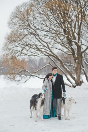 Прогулка с борзыми