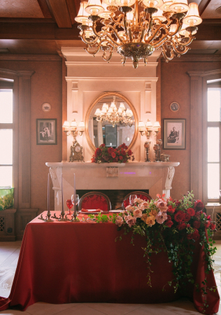 цвет свадьбы 2019, свадьба в красном цвете, свадьба в бордовом цвете, организатор WED KIOSQUE