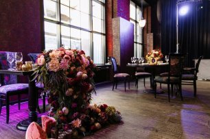 Оформление банкета в лофте