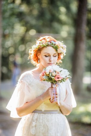 Образ невесты - лесная нимфа