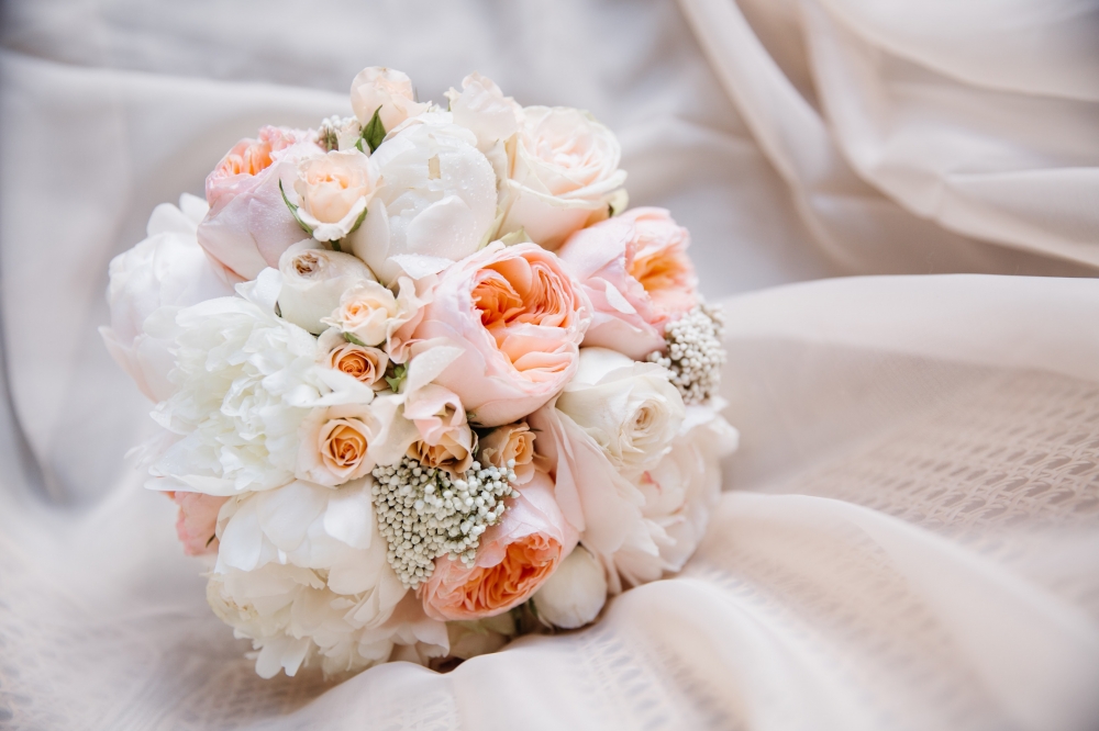 Романтичный букет невесты