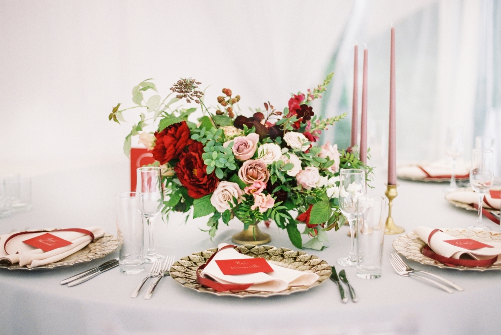 Оформление лесной свадьбы