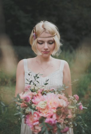 Невеста в винтажном стиле