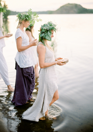 летний девичник, вечеринка в древнерусском стиле, организатор OH,WEDDING!