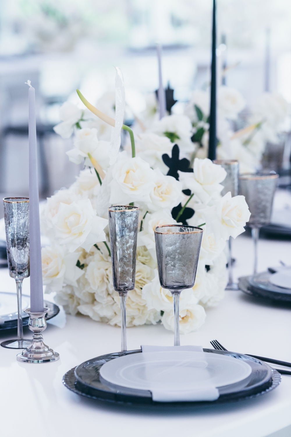 Сервировка на свадьбе Даши и Димы