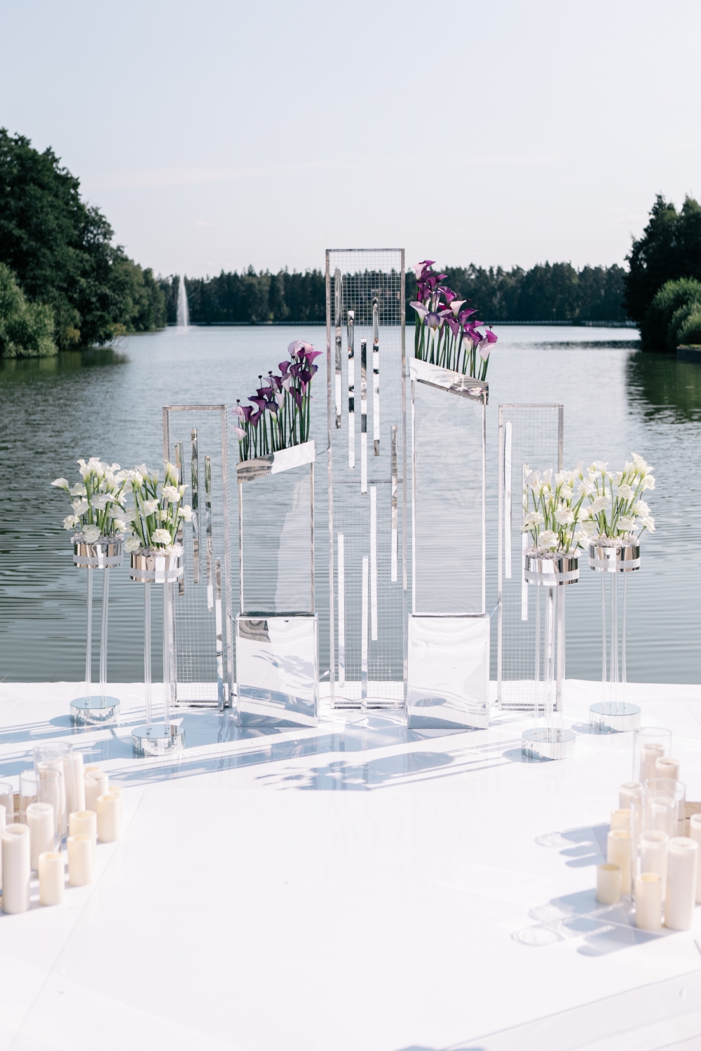 Церемония на свадьбе Миланы и Жени