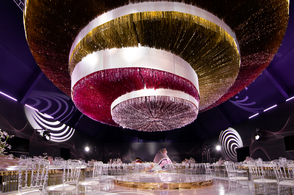 Оформление зала. Унесенные ветром