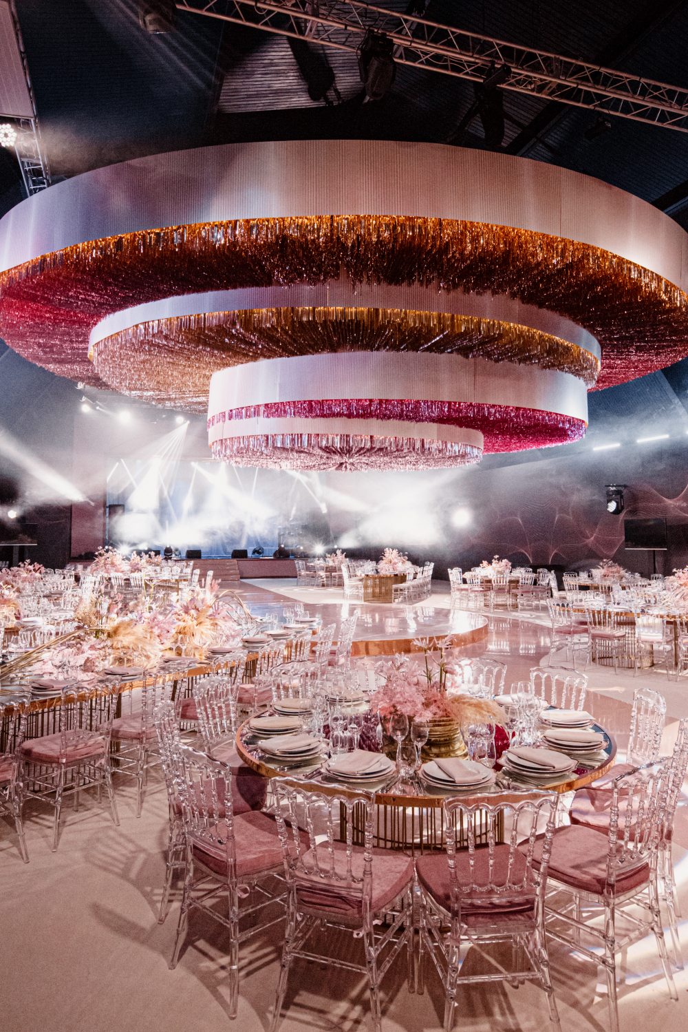 Оформление зала. Унесенные ветром