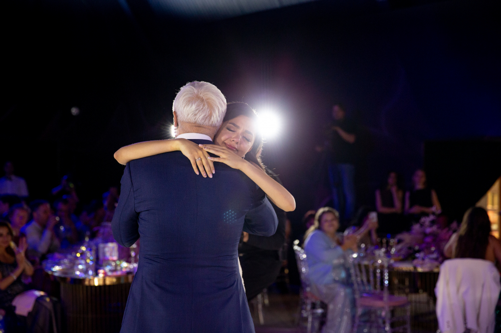 Эмоции во время танца с папой