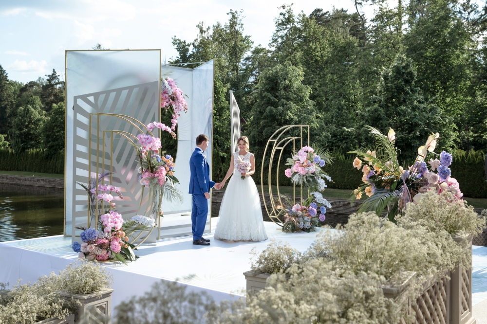 церемония на свадьбе Даши и Димы