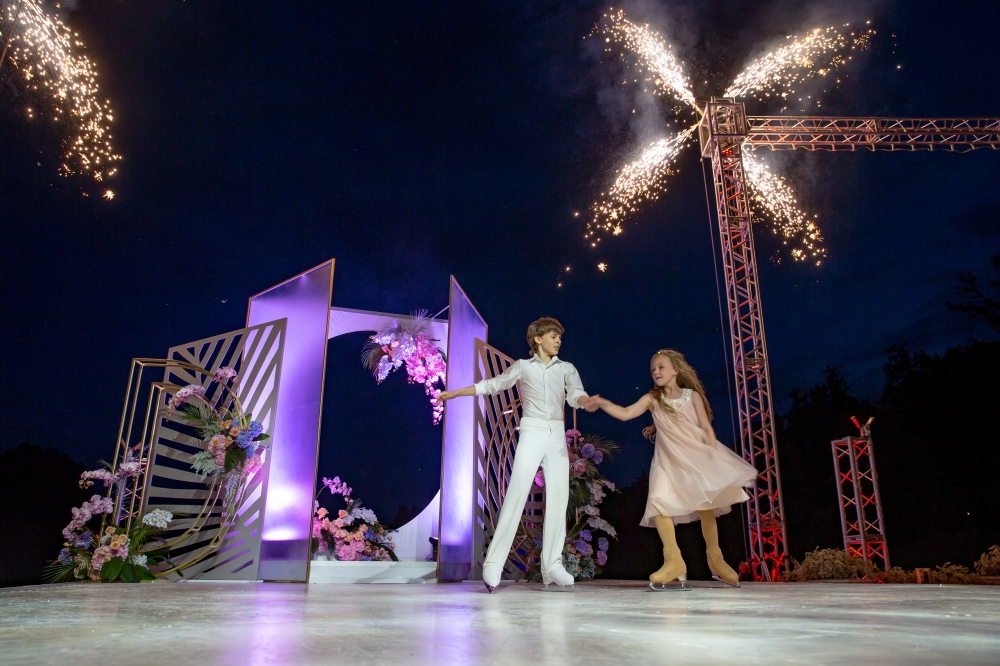 Финальное шоу на свадьбе Даши и Димы