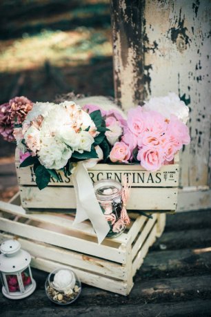 Декор фотозоны в лесу