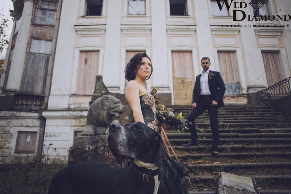 Свадьба в стиле милитари.