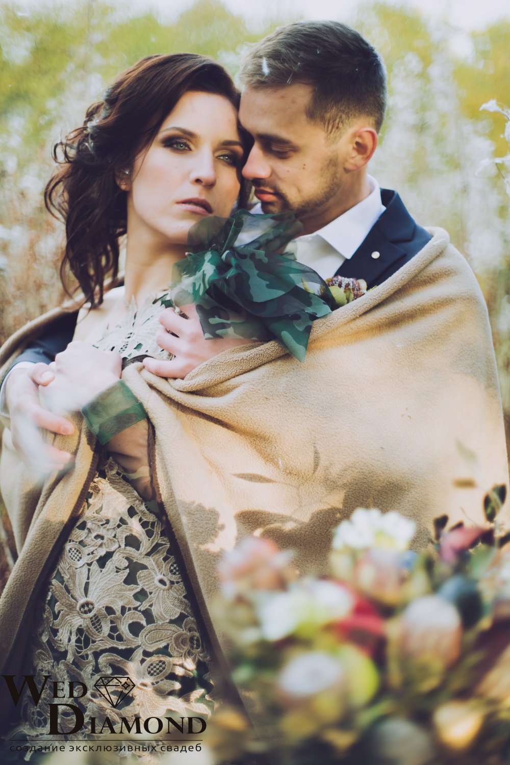 Свадьба в стиле милитари.