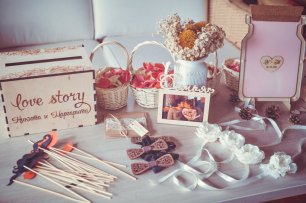 Свадьба в эко-стиле Никиты и Риты. Свадебные детали